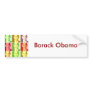 Barack Obama Pop Art Bumper Sticker