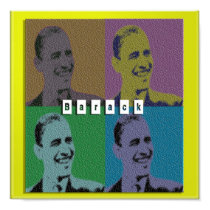 BARACK OBAMA POP ART POSTER posters by OWL1998 BARACK OBAMA POP ART POSTER posters