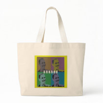 BARACK OBAMA POP ART TOTE BAG