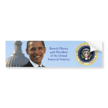 Barack Obama Portrait Bumper Sticker