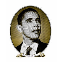 Barack Obama - Portrait of A President t-shirts