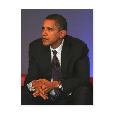 Barack Obama Postcard by pantavila