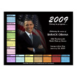 Barack Obama Poster with 2009 Calendar
