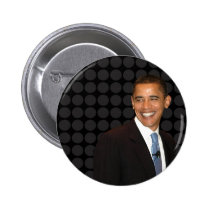 Barack Obama President button buttons