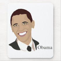 Barack Obama President mousepads by graphicdesigner Barack Obama President mousepads