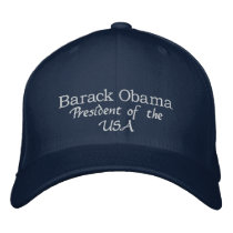 Barack Obama President of the USA embroidered hats by Websprinter Barack Obama President of the USA embroidered hats