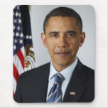 Barack Obama Presidential Portrait Mouse Pad