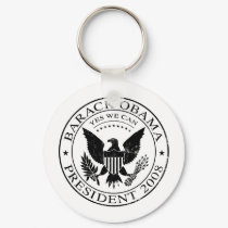 Barack Obama Presidential Seal 2008 Keychain by strk3 Barack Obama Presidential Seal 2008 Keychain
