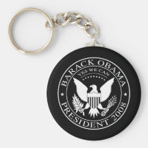 Barack Obama Presidential Seal 2008 Keychain