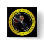 Barack Obama - Presidential Seal Button