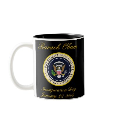 Barack Obama - Presidential Seal Mug by inauguration_2009