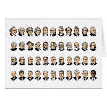 Barack Obama - Presidents Of The United States Greeting Card