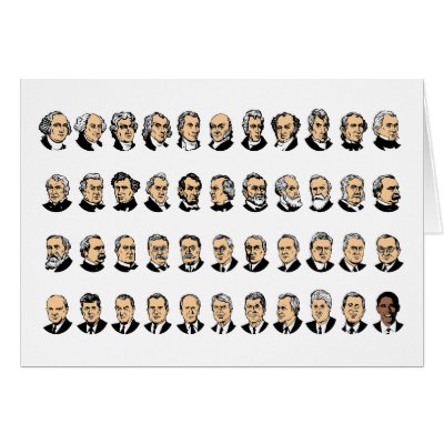 Barack Obama - Presidents Of The United States Greeting Card by ObamaCentral