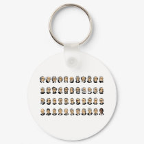 Barack Obama - Presidents Of The United States keychains by ObamaCentral Barack Obama - Presidents Of The United States keychains