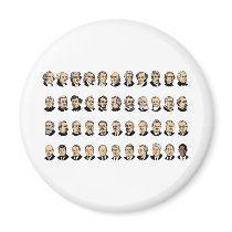 Barack Obama - Presidents Of The United States Fridge Magnets