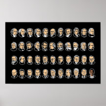 Barack Obama - Presidents Of The United States Poster