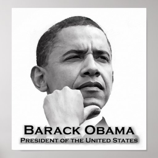 Barack Obama Print | Zazzle