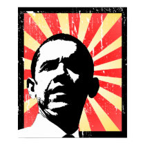 BARACK OBAMA PROPAGANDA POSTER posters