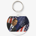 Barack Obama Quote on History keychains by armyers Barack Obama Quote on History keychains