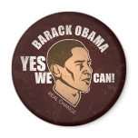 Barack Obama, Real Change, Vintage Refrigerator Magnets