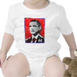Barack Obama Red Portrait Shirts