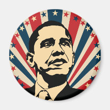 Barack Obama Refrigerator Magnet