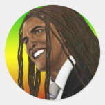 Barack Obama Reggae Stickers