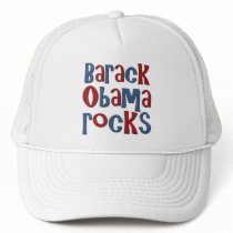 Barack Obama Rocks Tees and Gifts Hats