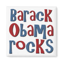 Barack Obama Rocks Tees and Gifts magnets by TeeShirtsTShirts Barack Obama Rocks Tees and Gifts magnets