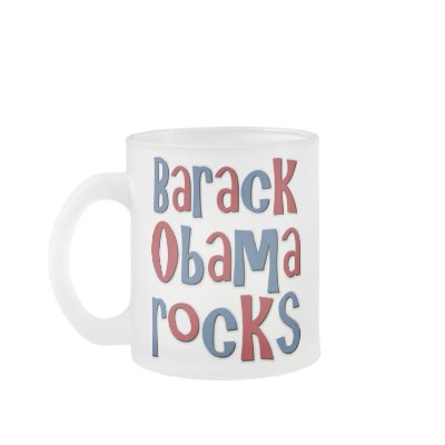 Barack Obama Rocks Tees and Gifts Mug by TeeShirtsTShirts
