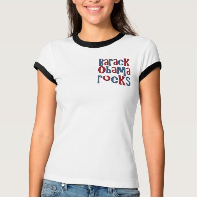 Barack Obama Rocks Tees and Gifts T Shirts by TeeShirtsTShirts