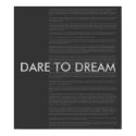 Barack Obama’s Victory Speech "dare to dream" posters