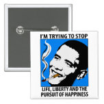 Barack Obama Satire / Parody Button