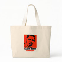BARACK OBAMA SCARES ME bags