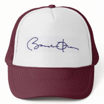 Barack Obama Signature hats by talliktok_katauyak Barack Obama Signature hats