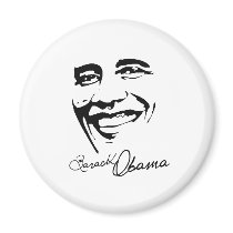 Barack Obama Signature Refrigerator Magnet