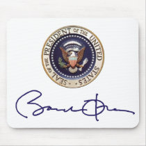 Barack Obama Signature mousepads
