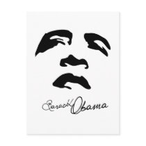 Barack Obama Signature postcards by obama_tshirts Barack Obama Signature postcards