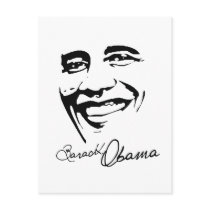 Barack Obama Signature postcards by obama_tshirts Barack Obama Signature postcards