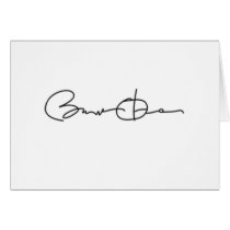Barack Obama Signature Series (Black) Card