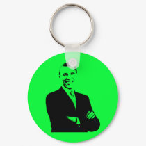 Barack Obama Silhouette keychains by thekingchivas Barack Obama Silhouette keychains
