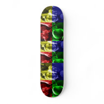 Barack Obama skateboards