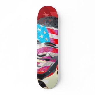 Barack Obama skateboard