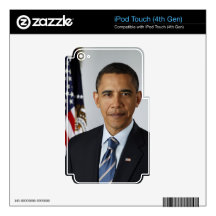 Barack Obama Skin For iPod Touch 4G