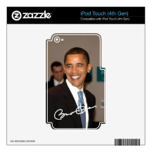 Barack Obama Skin For iPod Touch 4G