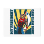 Barack Obama Slam Dunk Postcard