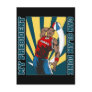 Barack Obama Slam Dunk Post Card