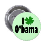 Barack Obama st patricks day Buttons