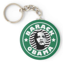 Barack Obama Star Caffeine Key Chains