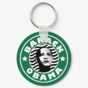 Barack Obama Star Caffeine keychains